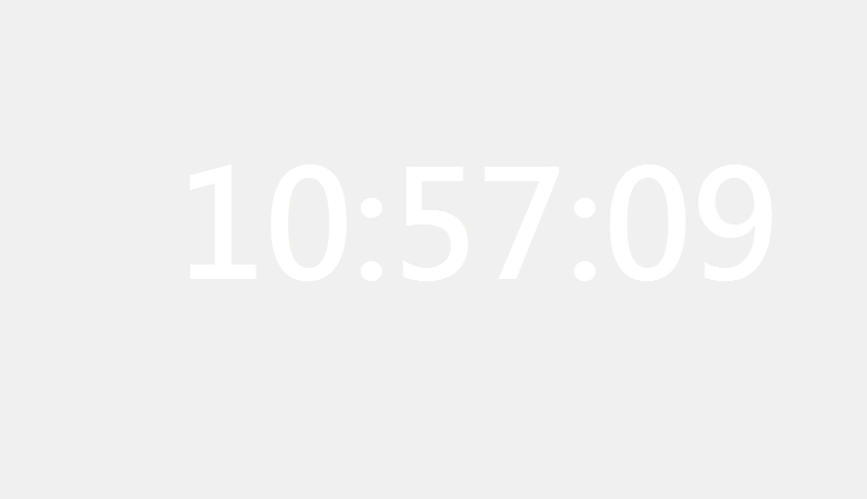 WayneClock超大桌面时钟v2.0.2绿色纯净版