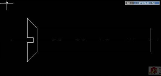 AutoCAD2007绘制螺丝钉详细图文课程