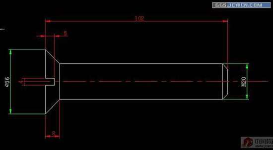 AutoCAD2007绘制螺丝钉详细图文课程