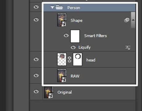Photoshop CC 2019液化变形把照片转漫画成效（PS）课程