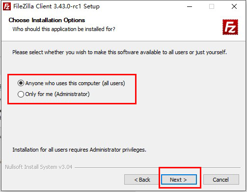 FileZilla V3.44.1中文版