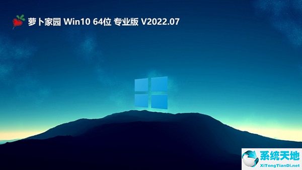 萝卜家园 Windows 10 64位 简体流畅版 V2022.07