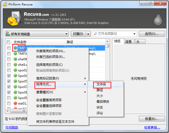 Recuva Pro文件恢复软件v1.53中文色版