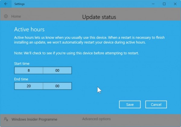 Windows 10正式版更新之后怎么样阻止自动重启？