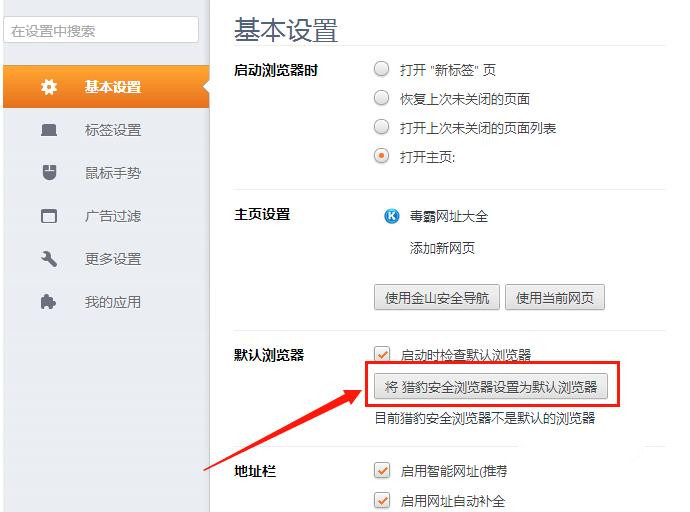 猎豹浏览器的下载安装步骤和容易见到问题
