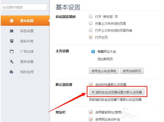 猎豹浏览器的下载安装步骤和容易见到问题