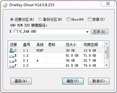 OneKey Ghost v14.5.8绿色纯净版