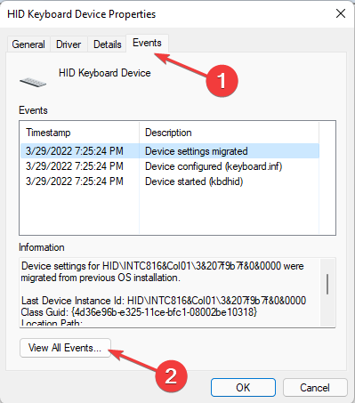 Windows 11怎么样查询设施管理器日志？