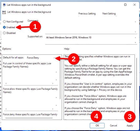 Windows 11如何禁用后台管理系统运行？Windows 11禁用后台管理系统运行的办法