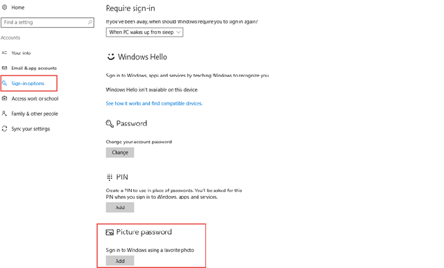 什么是图片密码?Windows 10系统中怎么样设置图片密码?
