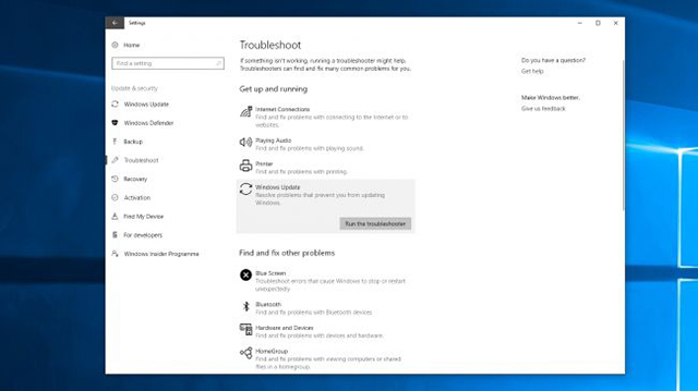 Win10 Fall Creators更新问题的解决方法