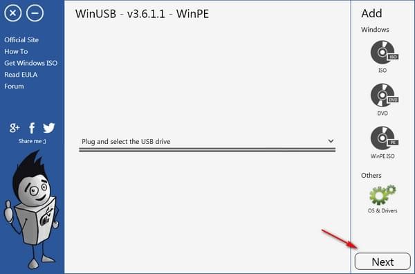 WinUSB(U盘启动盘制作工具) v3.6.2.1 官方版