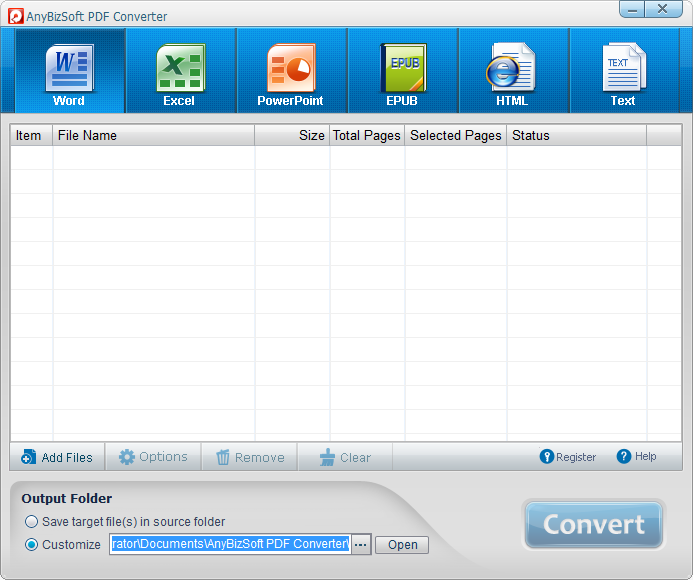 AnyBizSoft PDF Converter