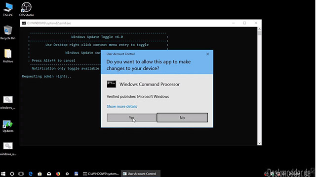 禁止Windows 10更新但允许Defender及Store应用更新的方法