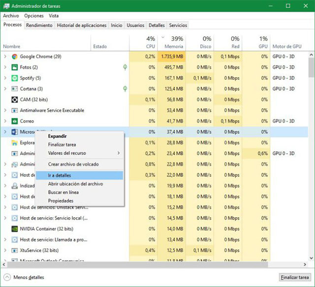 Windows 10专业版修改进程/应用优先级的方法