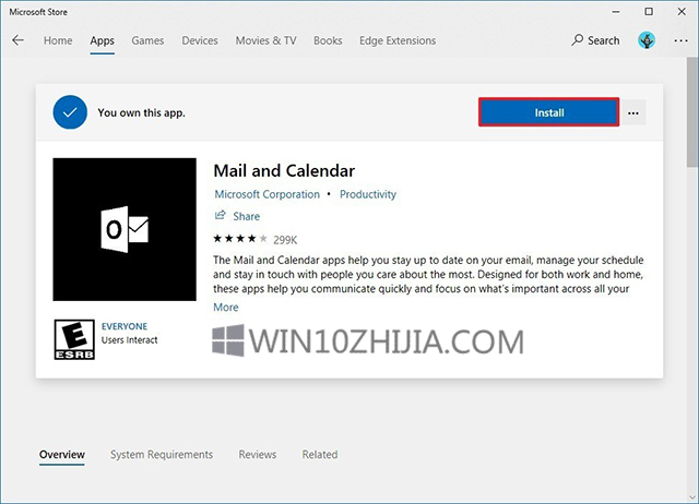 Windows 10系统下怎么样安装Mail应用程序