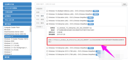 怎么样在msdn中下载Windows 10镜像？