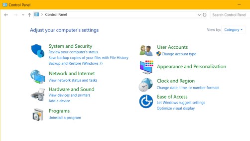 Windows 10系统控制面板中添加可实行文件的方法